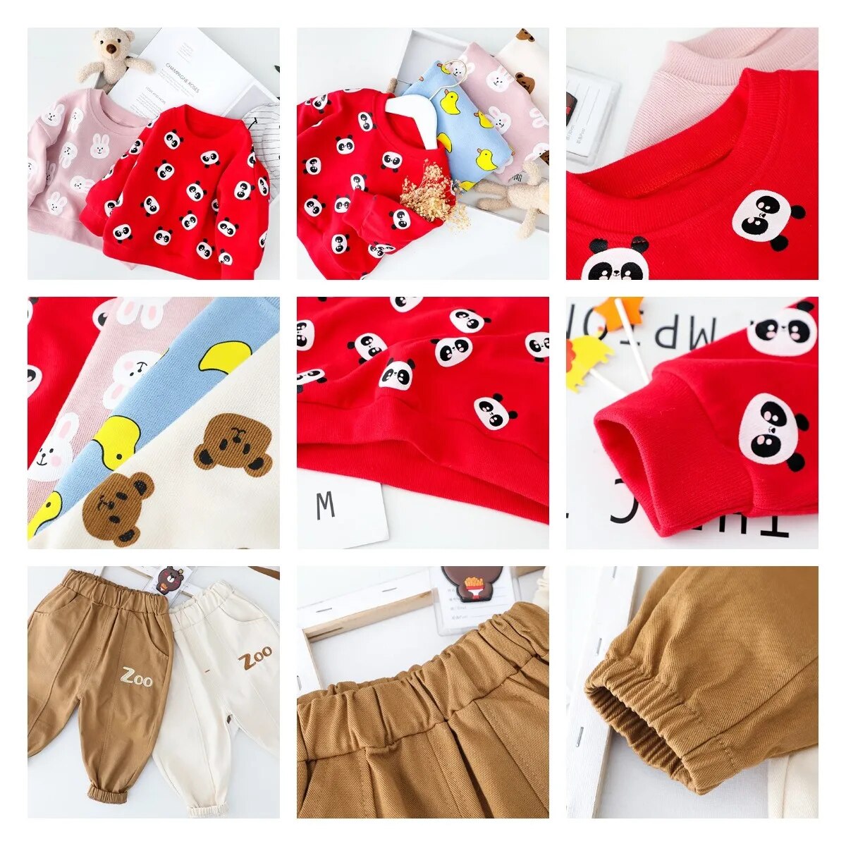 LZH 2022 Spring Baby Girl Boys Clothes For Newborn Long Sleeve Top+Trousers 2pcs Outfit Kids Tracksuit Suit Infant Clothing Sets