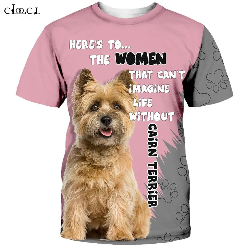 HX Havanese Printed Men' T-shirts 6 Varieties Pet Men Clothes Unisex Dog Letter Leisure Tops Personality DIY Tees Oversized