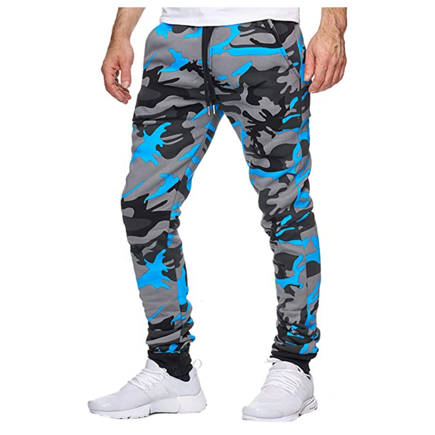 Men's Autumn Sweatpants Camouflage Print Shot Sports Jogging Fitness Casual Oversize Trousers Tactical Clothing Men Clothes