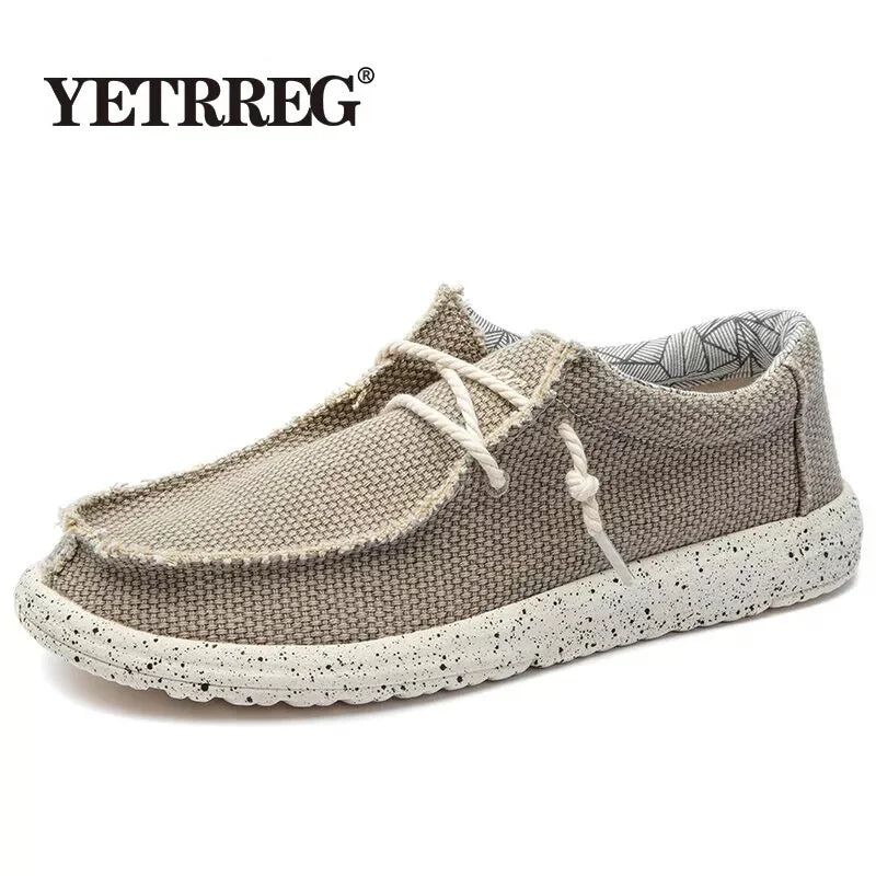 2019 New Summer Autumn Canvas Men's shoes Breathable Men vulcanized shoes Slip Wear Men's Flat shoes Soft Casual Shoes Size 48