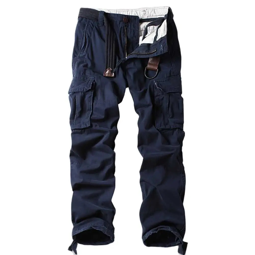 Man Cargo Pants Military Style Tactical Army Trousers Pocket Joggers Straight Loose Baggy Pants Camouflage Pants Men Clothes