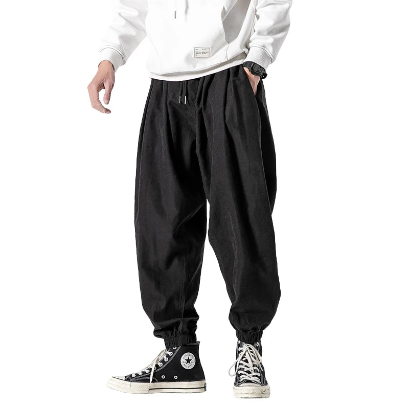 Men Korean Style Casual Pants Mens Fashion Plus Size 5XL Trousers Male Oversize Harem Pants Men Clothes