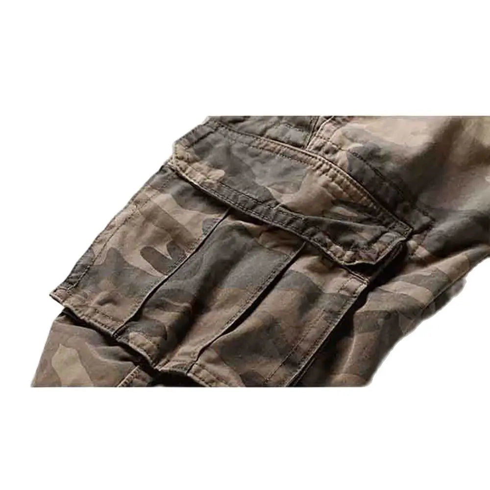 Man Cargo Pants Military Style Tactical Army Trousers Pocket Joggers Straight Loose Baggy Pants Camouflage Pants Men Clothes