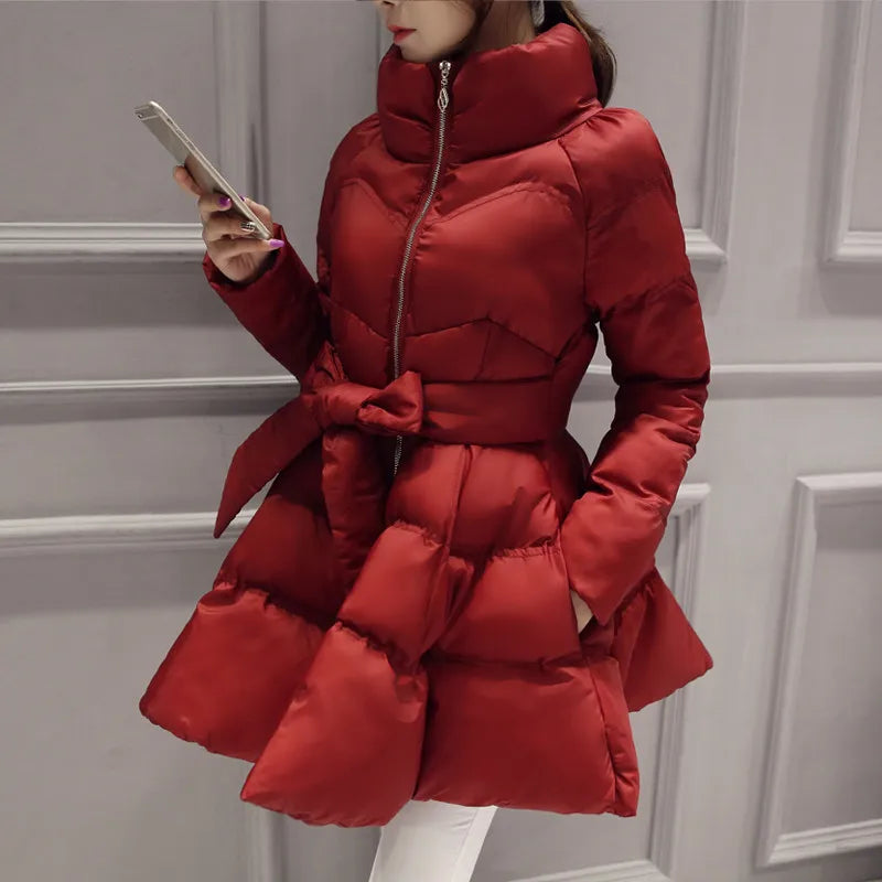 2023 New Fashion winter coat women warm outwear Padded cotton Jacket coat Womens Clothing High Quality parkas manteau femme R853