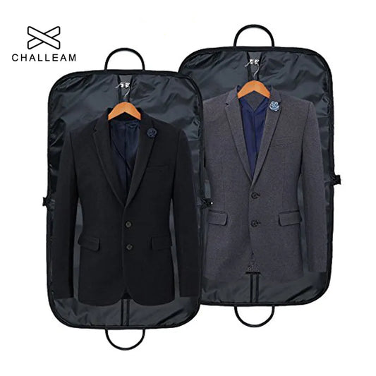 2018 Waterproof Folding Suit Bag Men Clothes Cover Black Oxford Garment Bags With Handle Business Men Travel Bags For Suits 204