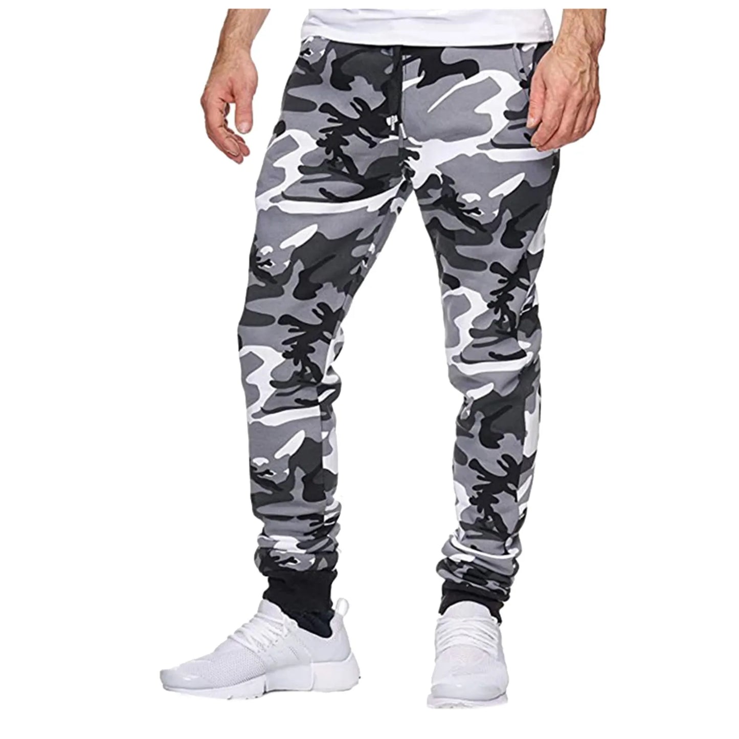 Men's Autumn Sweatpants Camouflage Print Shot Sports Jogging Fitness Casual Oversize Trousers Tactical Clothing Men Clothes