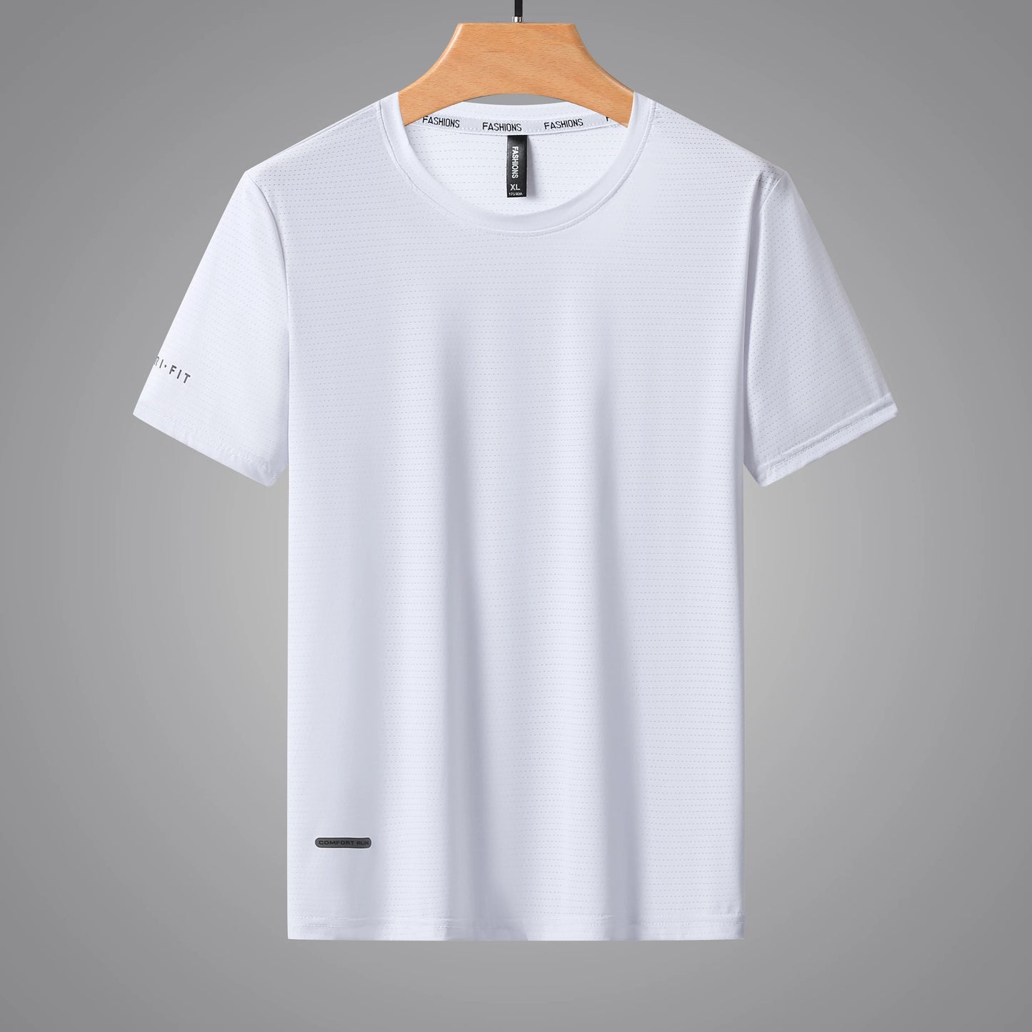 Summer Shirt Sport T Shirt Men Quick Dry Running Shirt Men Workout Tees Fitness Tops Oversized Short Sleeve T-shirt Clothes 8XL